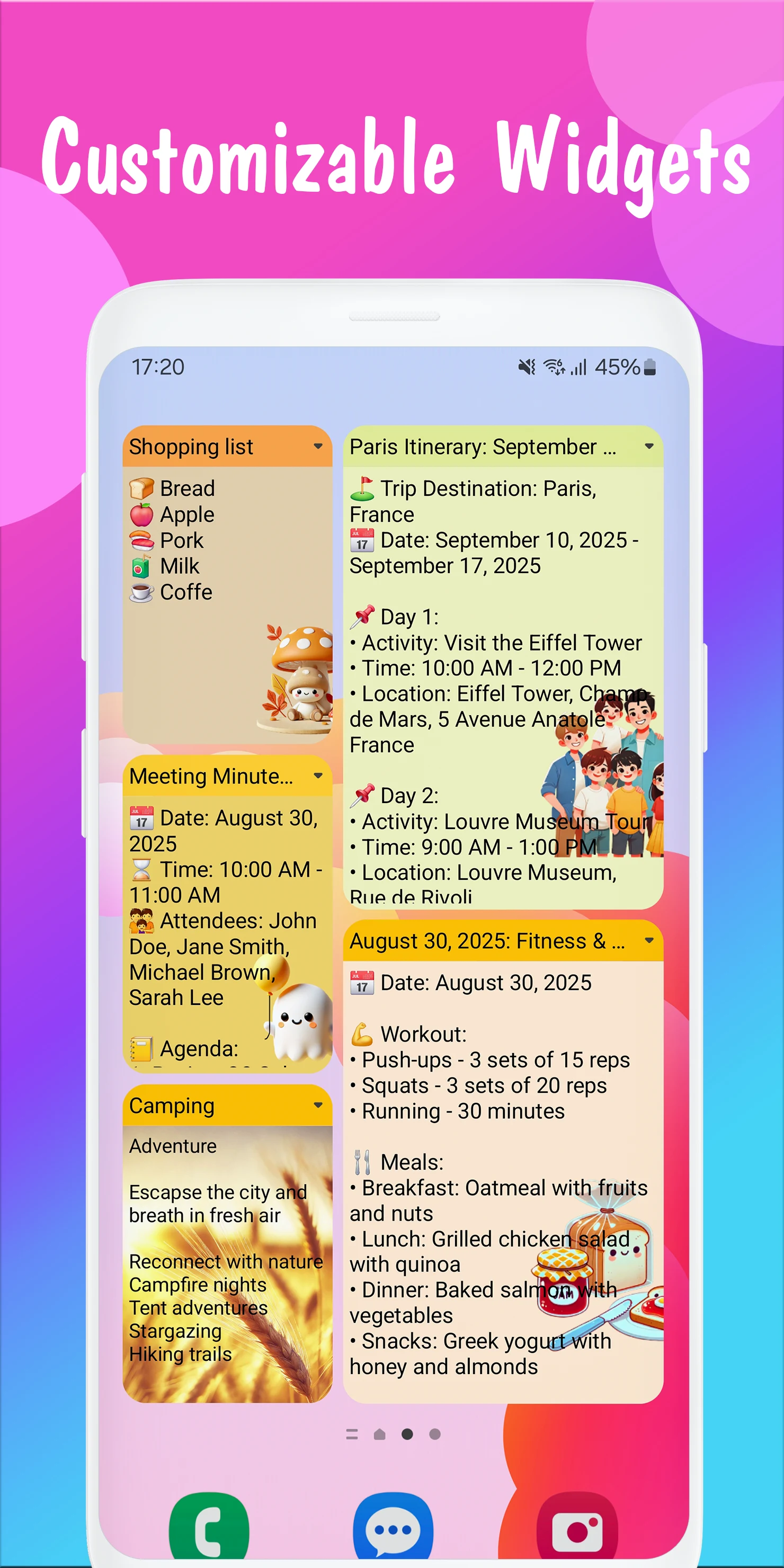 Penta Notes: Notebook, Notepad screenshot